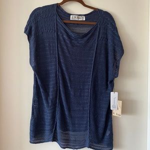 NWT M Rena crocheted top.
